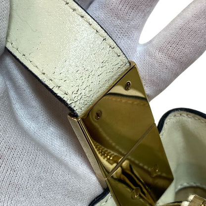 Celine Shoulder Bag Purse Oblique Shoulder Brand White Women