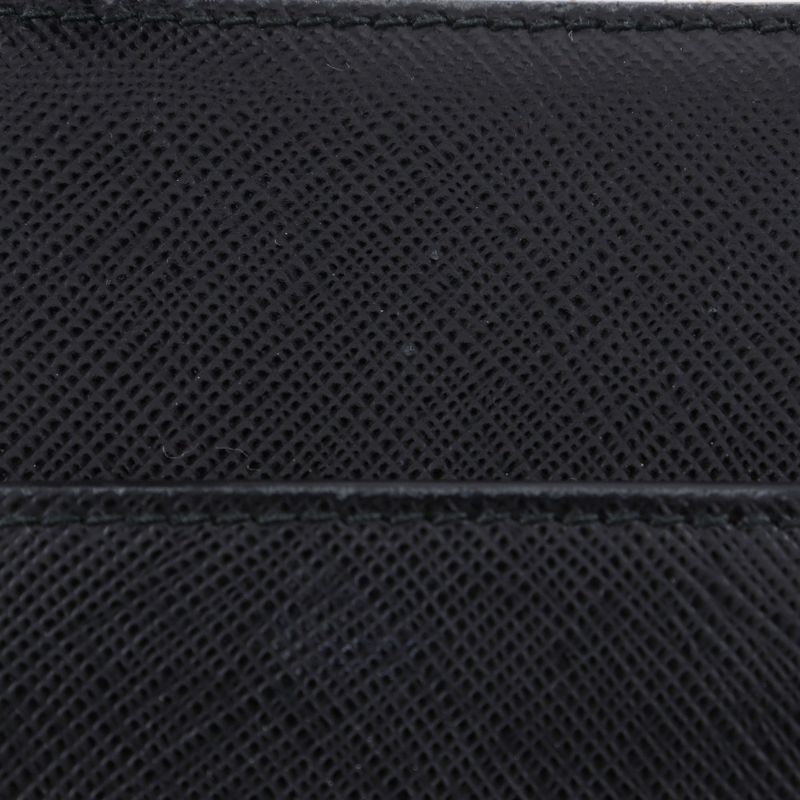 Prada Mini Shoulder Saffiano Black Unisex Shoulder Bag