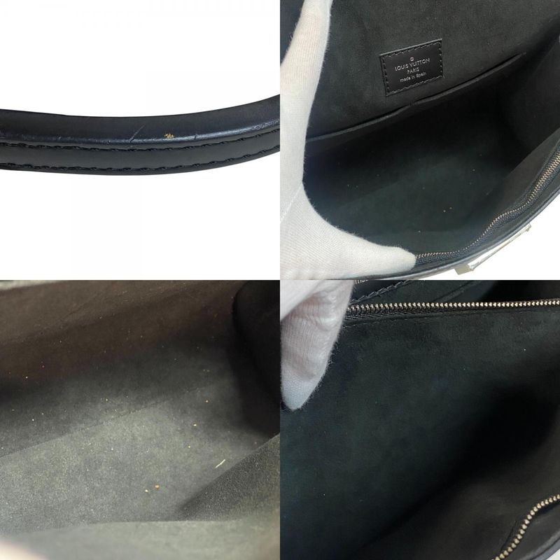 Louis Vuitton M41312 Cluny BB Flap 2way Shoulder Silver Hardware Epi Handbag