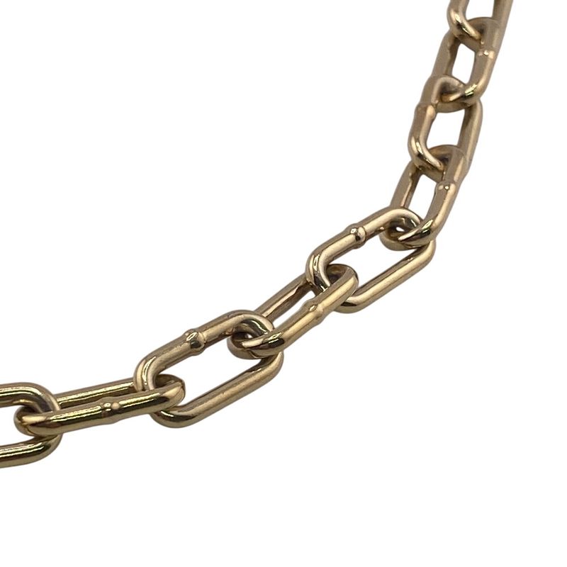 Bottega Veneta Chain Necklace Gold Unisex