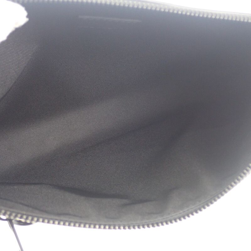 Louis Vuitton Take Off Pouch LV Aerogram M69837 Clutch Bag Grain Leather Noir