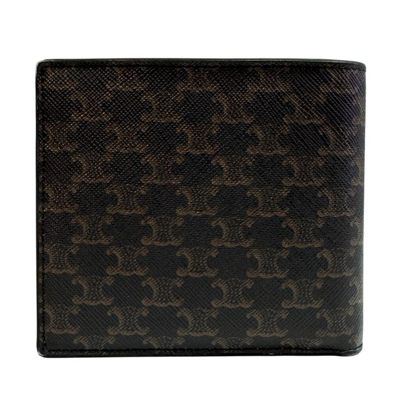 Celine Bifold Compact Wallet Triomphe Bifold Wallet Branded Coin Purse Bill