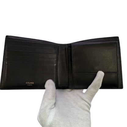 Celine Bifold Compact Wallet Triomphe Bifold Wallet Branded Coin Purse Bill