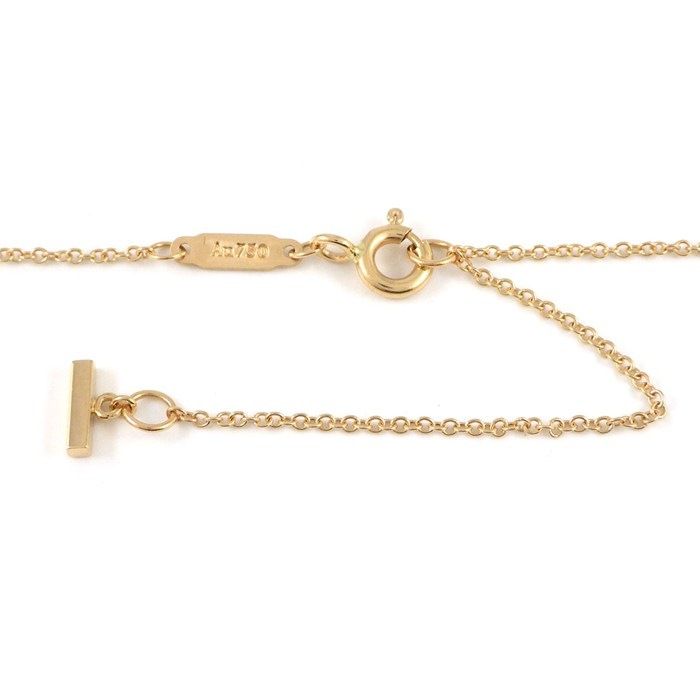 Tiffany & Co Tiffany & Co Necklace T-Smile Mini Micro 62617721 18k Pink Gold