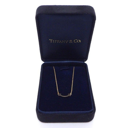 Tiffany & Co Tiffany & Co Necklace T-Smile Mini Micro 62617721 18k Pink Gold