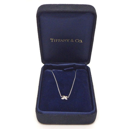 Tiffany & Co Tiffany & Co Necklace Signature X Cross Diamond 18k White Gold