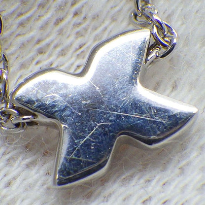 Tiffany & Co Tiffany & Co Necklace Signature X Cross Diamond 18k White Gold