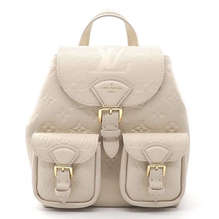 Louis Vuitton Backpack Sac Backpack M47106 Cles Monogram Empreinte Leather Gold