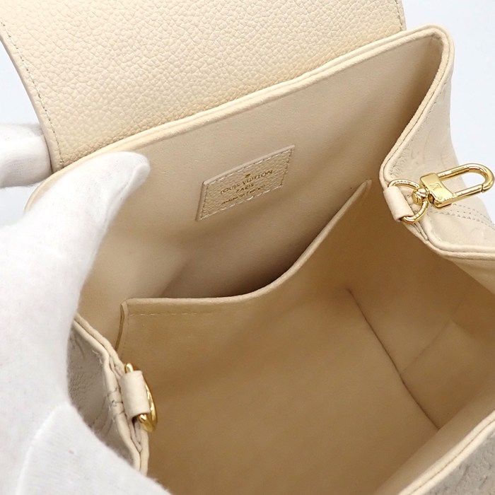 Louis Vuitton Backpack Sac Backpack M47106 Cles Monogram Empreinte Leather Gold