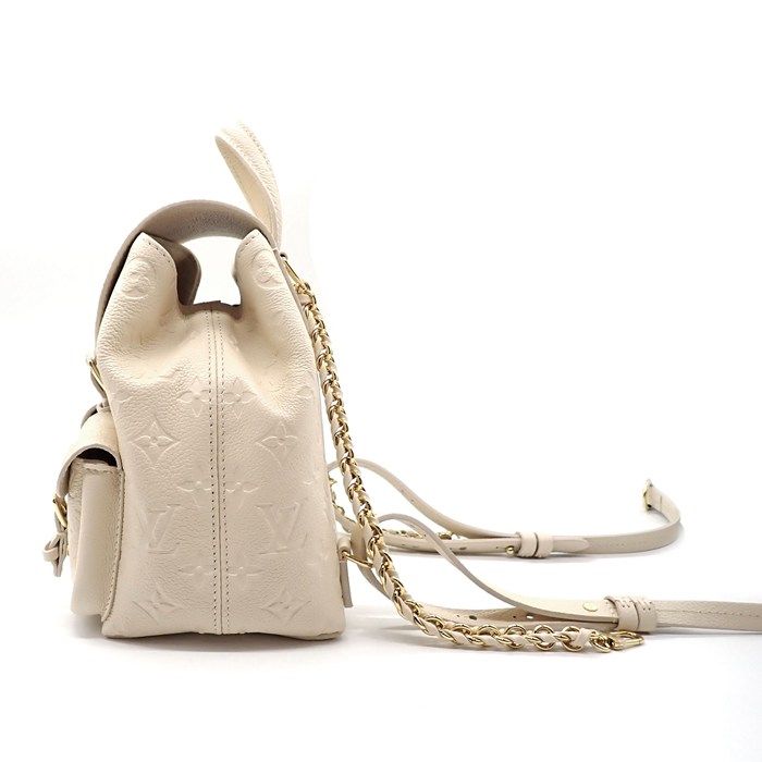 Louis Vuitton Backpack Sac Backpack M47106 Cles Monogram Empreinte Leather Gold