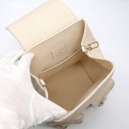 Louis Vuitton Backpack Sac Backpack M47106 Cles Monogram Empreinte Leather Gold