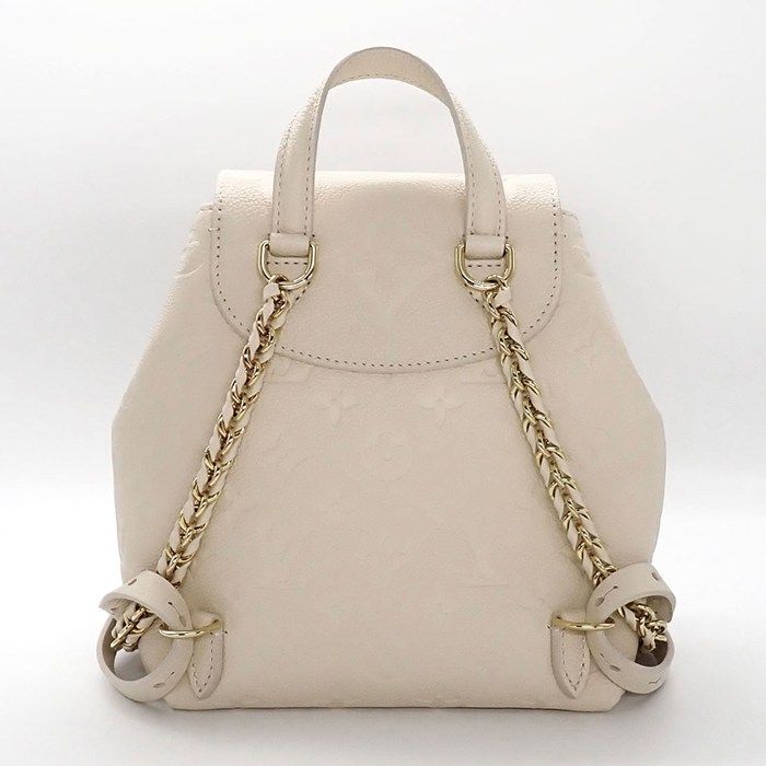Louis Vuitton Backpack Sac Backpack M47106 Cles Monogram Empreinte Leather Gold