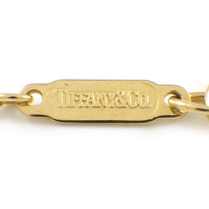 Tiffany & Co Tiffany & Co Necklace Dots Pinch Heart with 3 Point Diamonds 18k