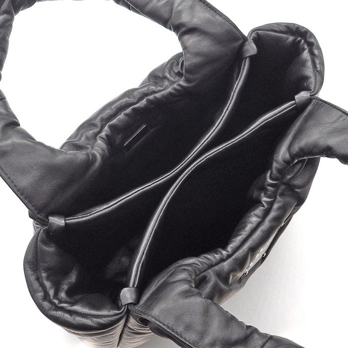 Prada Tote Bag Soft Padded Nappaleather 1bg412 2dyi V Ovo F0002 Nero (Black)
