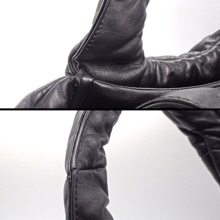 Prada Tote Bag Soft Padded Nappaleather 1bg412 2dyi V Ovo F0002 Nero (Black)