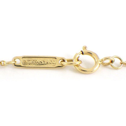 Tiffany & Co Tiffany & Co Necklace Signature Cross Stitch 18k Yellow Gold