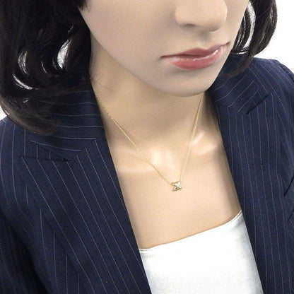 Tiffany & Co Tiffany & Co Necklace Signature Cross Stitch 18k Yellow Gold