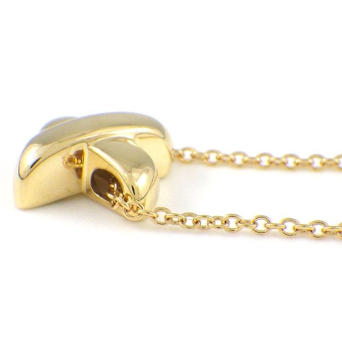 Tiffany & Co Tiffany & Co Necklace Signature Cross Stitch 18k Yellow Gold