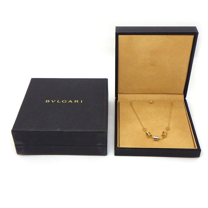 Bvlgari Bvlgari Necklace B-Zero1 Three Elements Three Colors 18k Pink Gold 18k