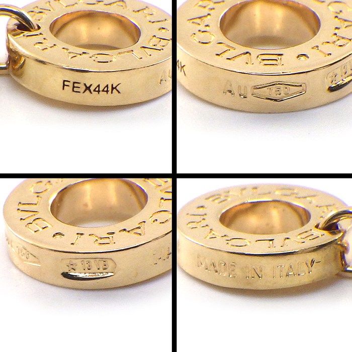 Bvlgari Bvlgari Necklace B-Zero1 Three Elements Three Colors 18k Pink Gold 18k