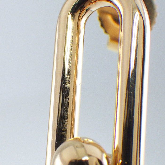 Tiffany & Co Tiffany & Co Earrings Hardware Double Long 18k Pink Gold