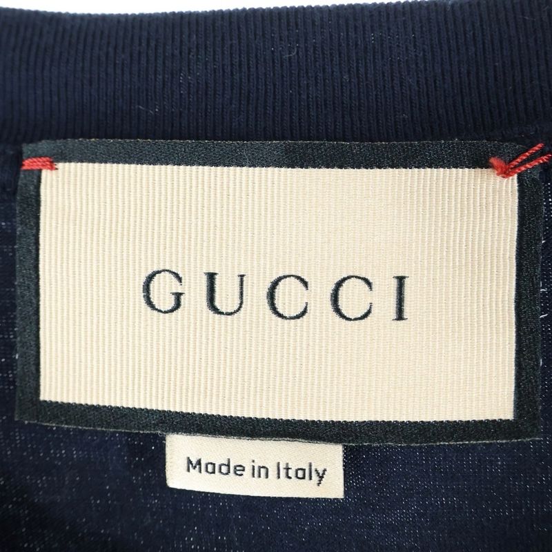 Gucci Firenze 1921 Print Tee Firenze Logo Print Short Sleeve Tee Cut And Sewn