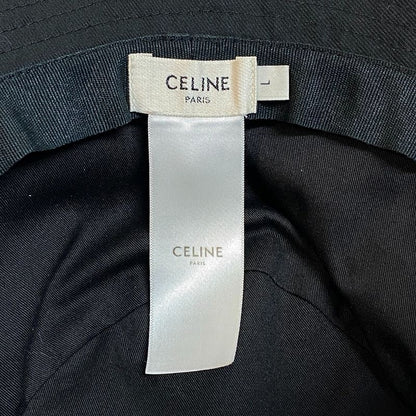 Celine 2au5b968p Logo Hat Black Unisex