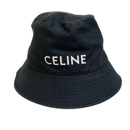Celine 2au5b968p Logo Hat Black Unisex