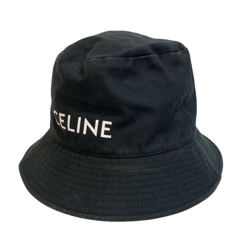 Celine 2au5b968p Logo Hat Black Unisex
