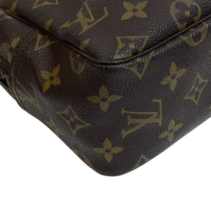 Louis Vuitton M47522 Trousse Toilette 28 Monogram Pouch Small Bag Brown Unisex