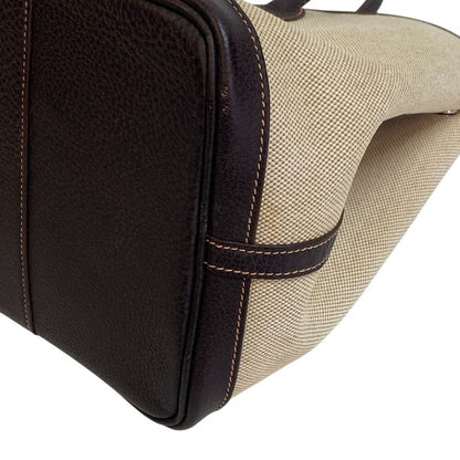 Hermes Garden Party PM Handbag Tote Bag Purse Brand Shoulder Beige Unisex