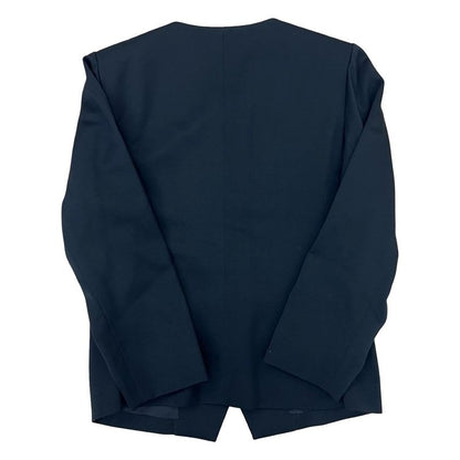 Yves Saint Laurent Vintage Embroidery Wool Collarless Jacket