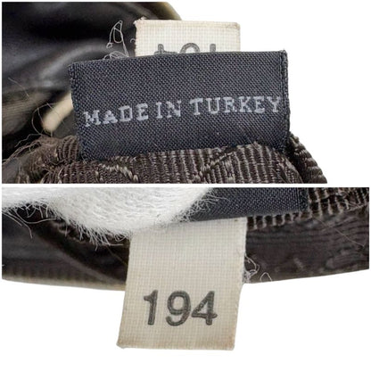 Prada 2WAY Shoulder Bag Tote Bag Tessuto Nylon Leather Khaki Green