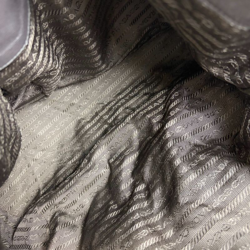 Prada 2WAY Shoulder Bag Tote Bag Tessuto Nylon Leather Khaki Green