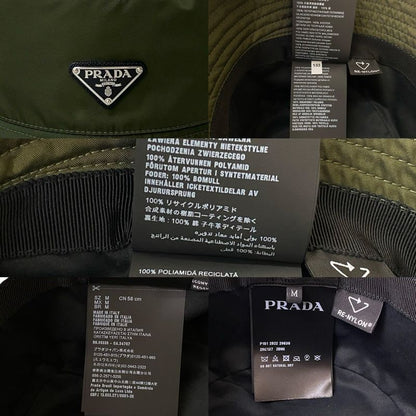 Prada Re-nylon Bucket Hat Triangle