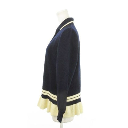 Yves Saint Laurent YVES Saint Laurent Variation Vintage Knit Sweater Collar