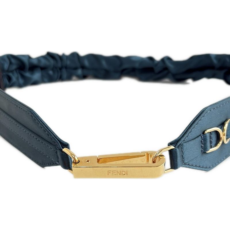 Fendi Belt - Navy Yellow and Multi