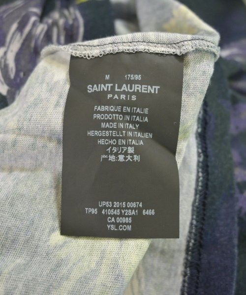 Saint Laurent Paris T-shirt And Cut And Sewn Men's Vintage