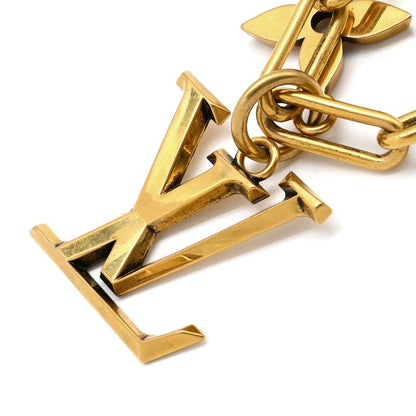 Louis Vuitton Necklace Collier LV Flower Necklace GP Gold LV Initials Flower