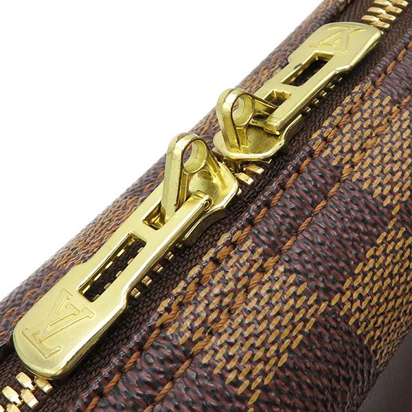 Louis Vuitton Handbag Beau Ring Vanity Deauville Damier Canvas Damier Ebene