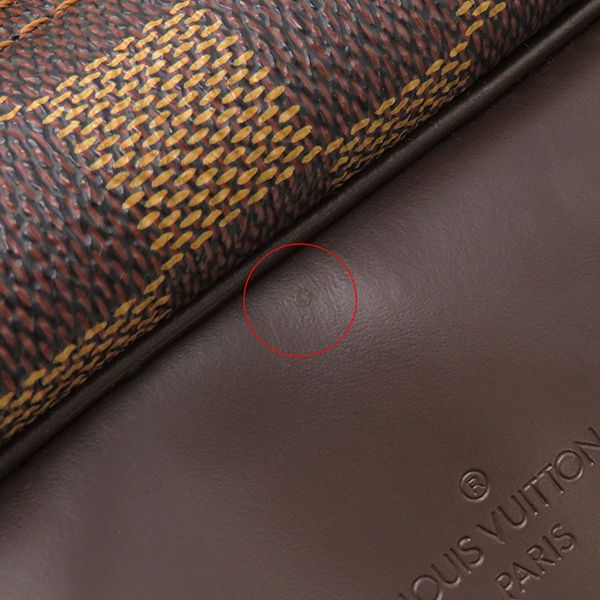 Louis Vuitton Handbag Beau Ring Vanity Deauville Damier Canvas Damier Ebene