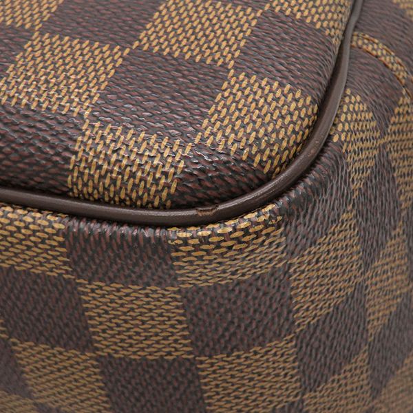 Louis Vuitton Handbag Beau Ring Vanity Deauville Damier Canvas Damier Ebene