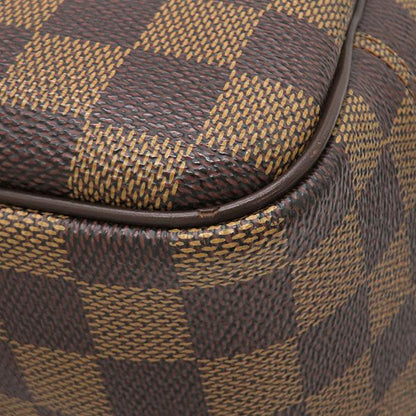 Louis Vuitton Handbag Beau Ring Vanity Deauville Damier Canvas Damier Ebene