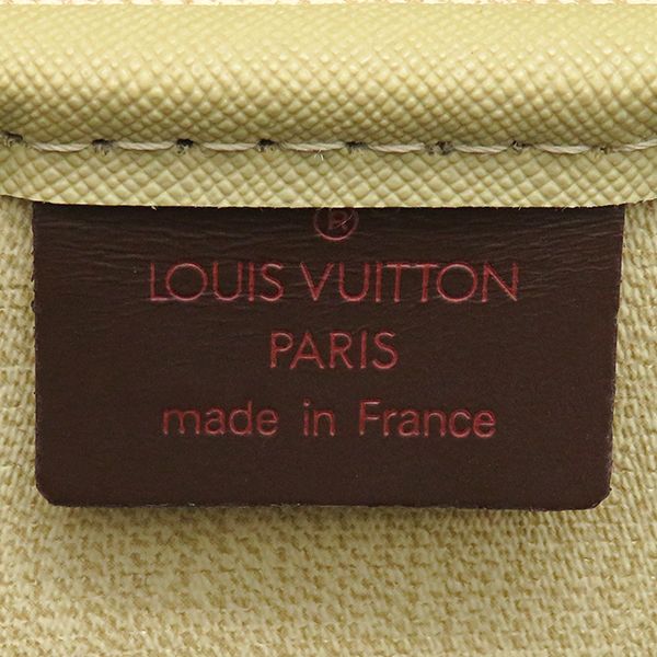 Louis Vuitton Handbag Beau Ring Vanity Deauville Damier Canvas Damier Ebene