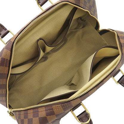 Louis Vuitton Handbag Beau Ring Vanity Deauville Damier Canvas Damier Ebene