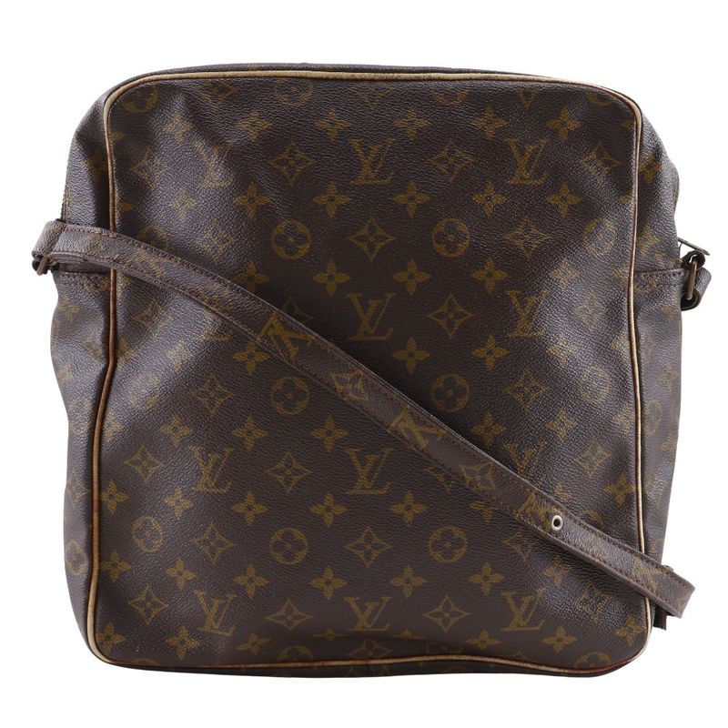 Louis Vuitton Malso Vintage M40264 Monogram Canvas Brown Unisex Shoulder Bag