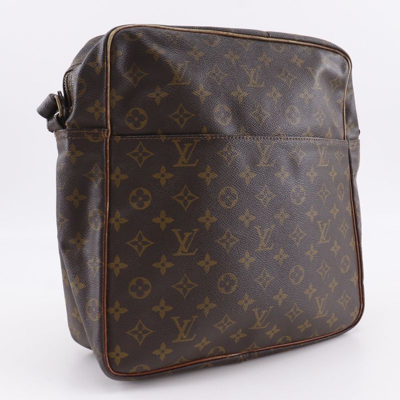 Louis Vuitton Malso Vintage M40264 Monogram Canvas Brown Unisex Shoulder Bag
