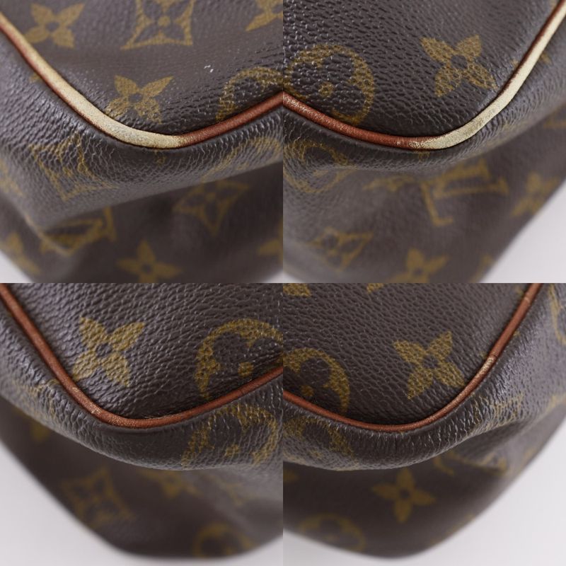 Louis Vuitton Malso Vintage M40264 Monogram Canvas Brown Unisex Shoulder Bag