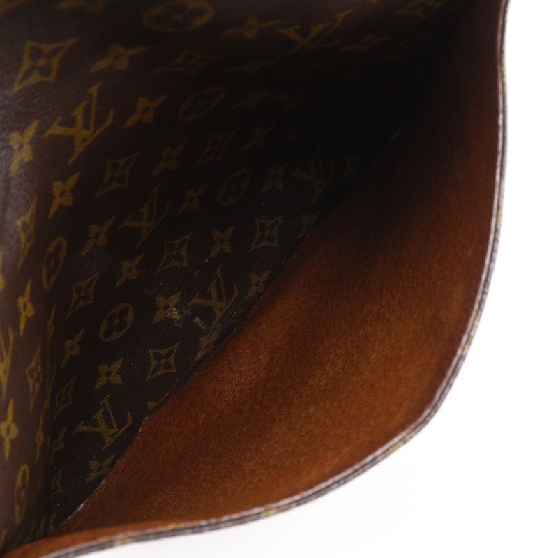 Louis Vuitton Malso Vintage M40264 Monogram Canvas Brown Unisex Shoulder Bag