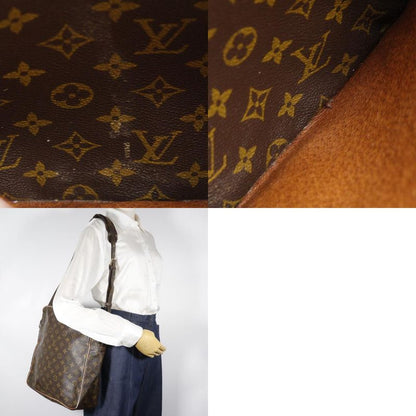 Louis Vuitton Malso Vintage M40264 Monogram Canvas Brown Unisex Shoulder Bag